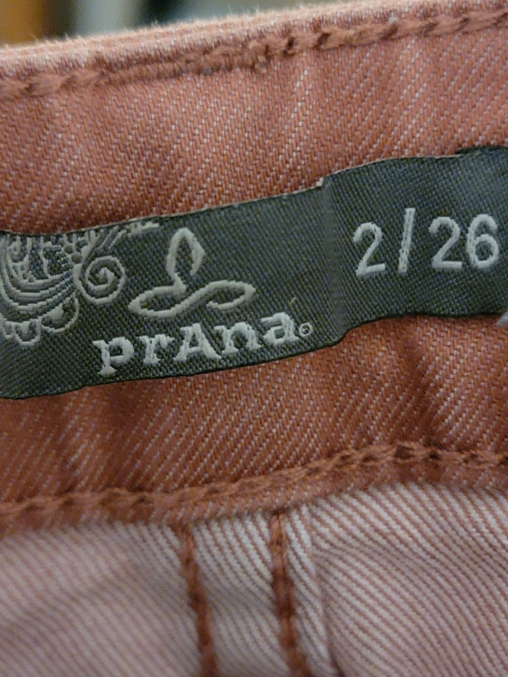 Prana High-Rise Skinny Jeans in Dusty Rose - Picture 2 of 4